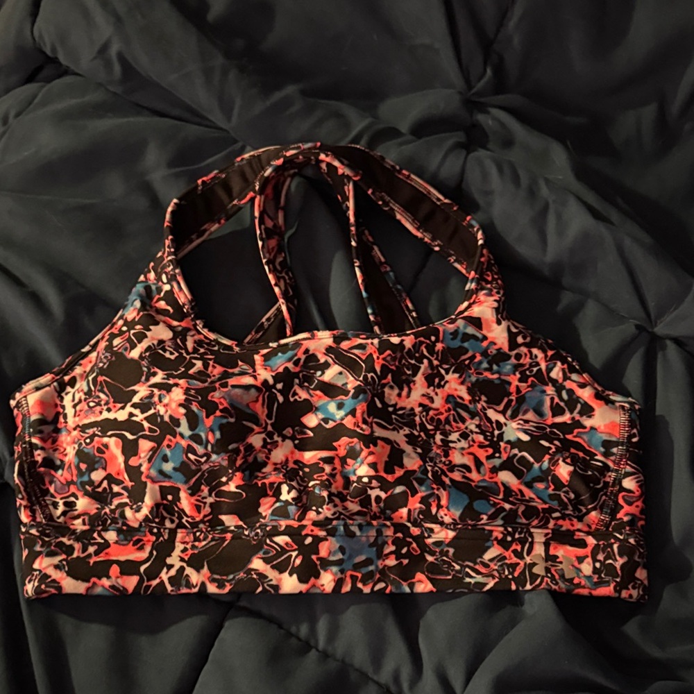 Underarmor Women's Multicolor Sports Bra (size M)
